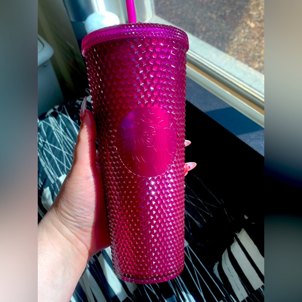 Starbucks Berry Bling Studded Tumbler